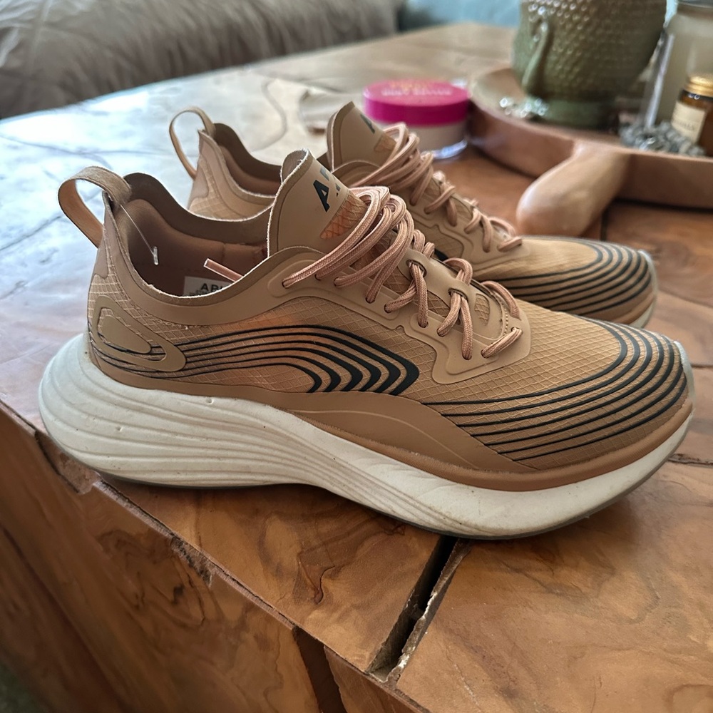 APL Tan and Black Athletic Shoes - Picture 2 of 4